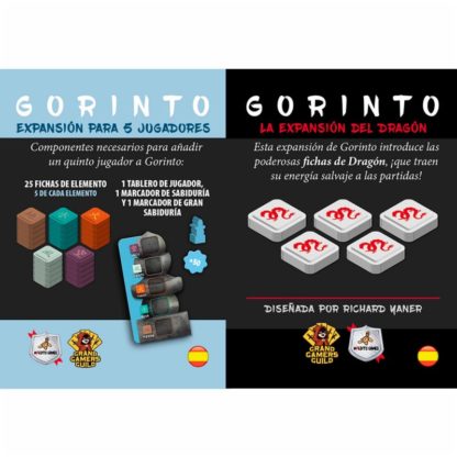 ugi games toys maldito gorinto juego mesa español pack expansion 5 jugadores dragon
