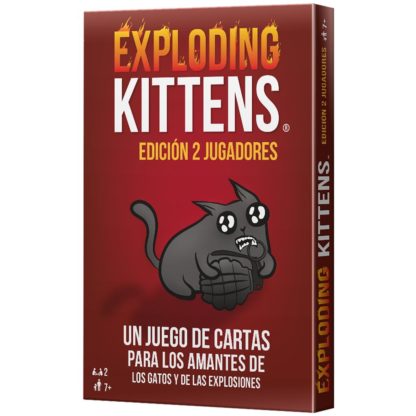 ugi games toys exploding kittens edicion 2 jugadores juego mesa cartas español