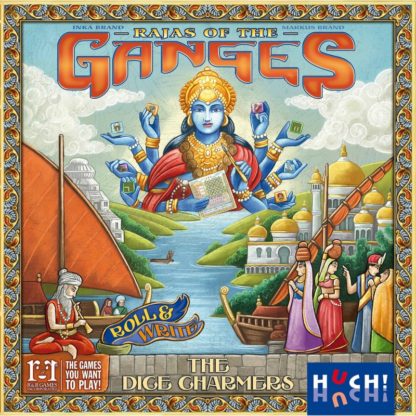 ugi games toys huch and friends rajas ganges dice charmers english francais deutsch board game
