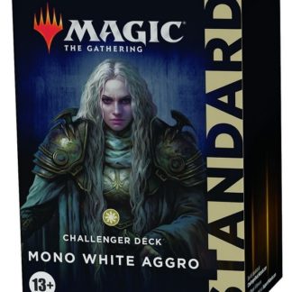 ugi games toys wizards coast mtg magic english card game challenger deck mono white aggro