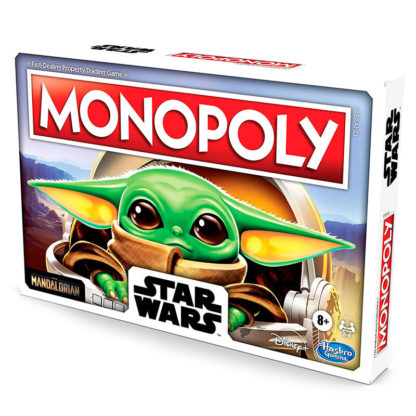 ugi games toys hasbro monopoly star wars mandalorian child juego mesa familia español