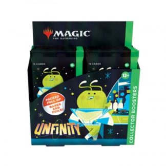 ugi games toys wizards coast myg magic english card game unfinity collector boosters display