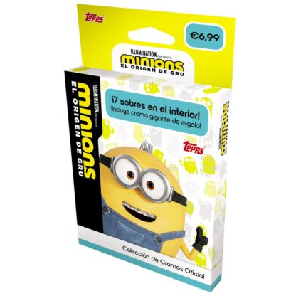 ugi games toys topps caja sobres cromos minions origen gru español