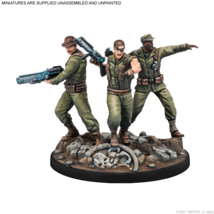 ugi games toys atomica mass marvel crisis protocol english miniature nick fury howling commandos