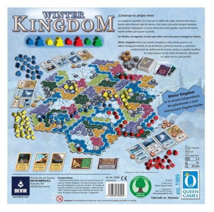 ugi games toys devir queen winter kingdom juego mesa estrategia español