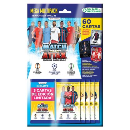 ugi games toys topps uefa road nations league multipack match attax tcg cartas español