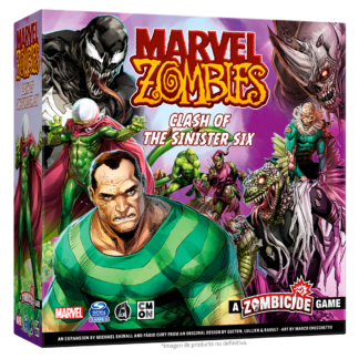 ugi games toys cmon zombicide marvel zombies juego miniaturas español expansion clash sinister six