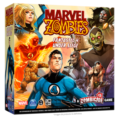 ugi games toys cmon zombicide marvel zombies juego miniaturas español expansion fantastic four under siege