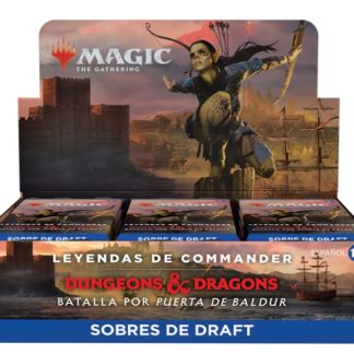 ugi games toys wizards of the coast mtg magic juego cartas español commander legends batalla baldur gate caja sobres draft