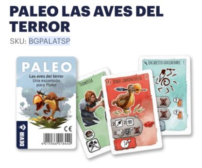 ugi games toys devir paleo juego mesa español expansion cartas las aves del terror