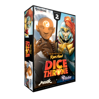 ugi games toys delirum dice throne temporada 1 rerolled monje paladin juego mesa cartas