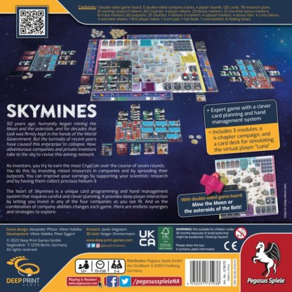 ugi games toys pegasus spiele skymines english board game