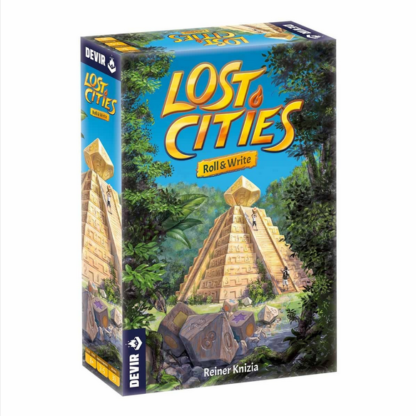 ugi games toys devir kosmos lost cities roll and write juego mesa español