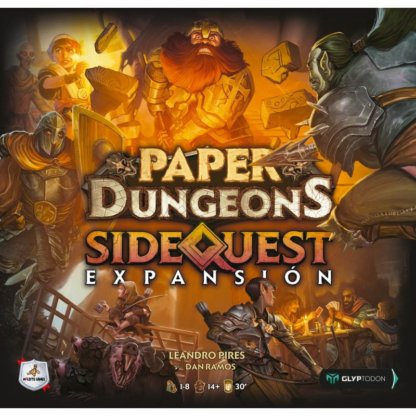 ugi games toys maldito paper dungeons juego de mesa español side quest