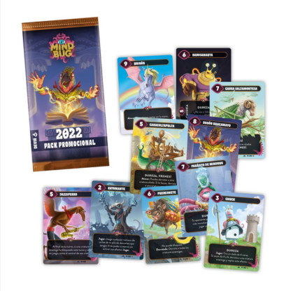 ugi games toys devir mindbug juego de cartas español pack promocional 2022